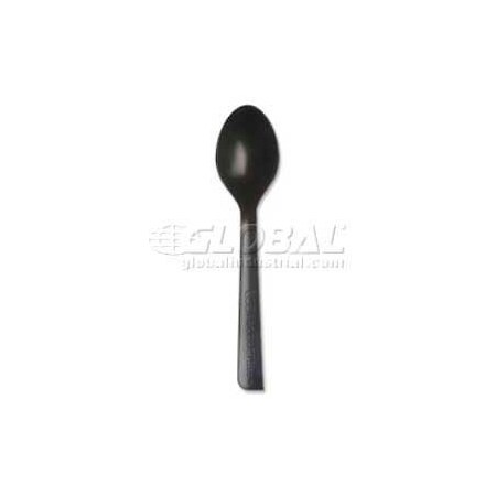 Eco-Products Eco-Products ECOEPS113, Spoons, Recycled Polystyrene, Black, 1000/Carton ECOEPS113